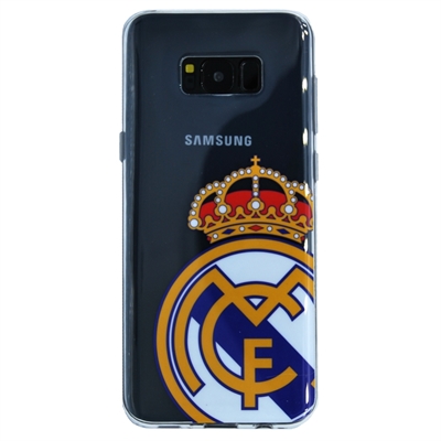 Real Madrid Carcasa Samsung S8 Plus Negra Escudo